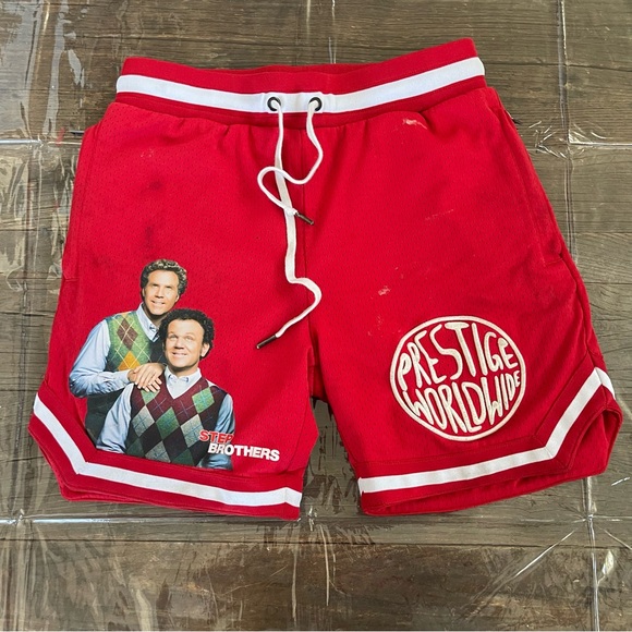 SHOE PALACE WORLDWIDE X STEP BROTHERS Men's Basketball Short - Picture 1 of 7